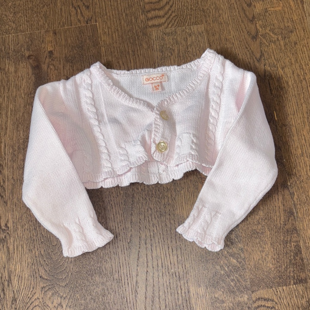 Adorable Pink Kids Cardigan
